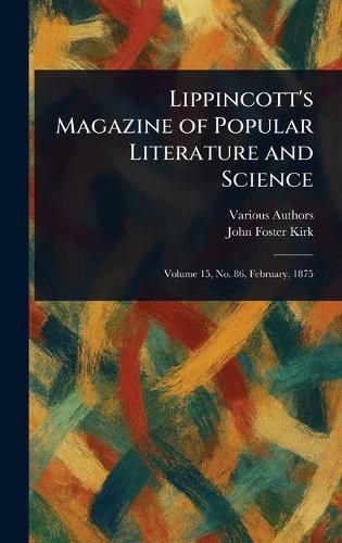 Cover image for Lippincott's Magazine of Popular Literature and Science
