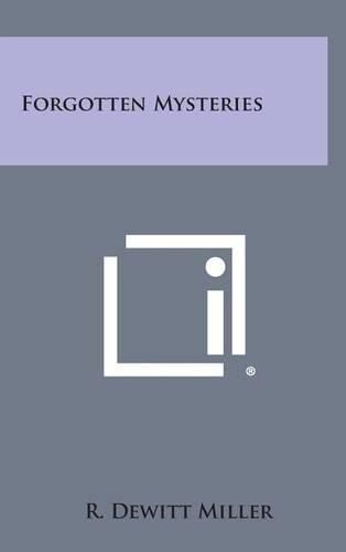Cover image for Forgotten Mysteries