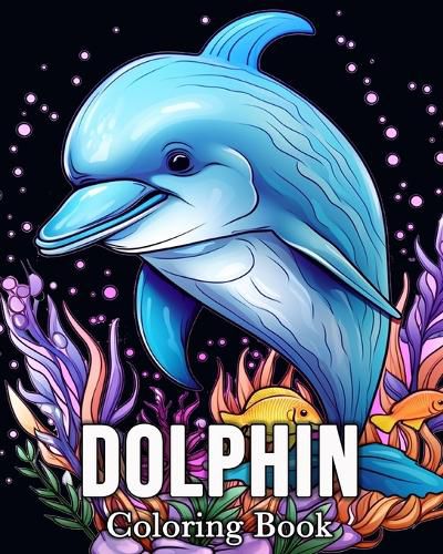 Cover image for Dolphin Coloring book