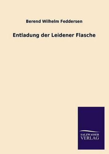 Cover image for Entladung Der Leidener Flasche