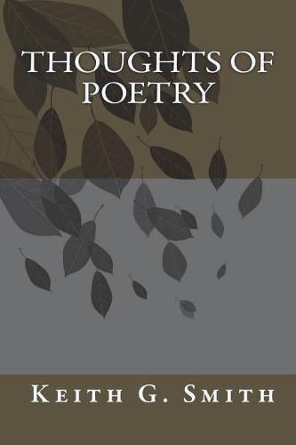 Cover image for Thoughts of Poetry