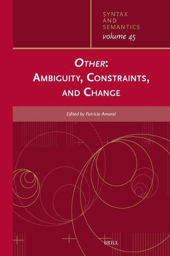 Cover image for Other: Ambiguity, Constraints, and Change