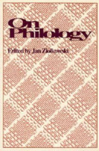 Cover image for On Philology