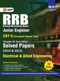 Cover image for Rrb 2019 Junior Engineer CBT II 30 Sets Chapter-Wise & Year-Wise Solved Papers (2014 & 2015) Electrical & Allied Engineering