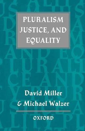 Cover image for Pluralism, Justice and Equality