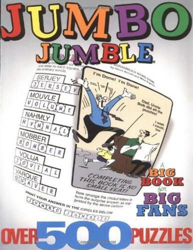 Cover image for Jumbo Jumble (R): A Big Book for Big Fans