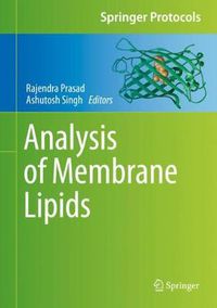 Cover image for Analysis of Membrane Lipids