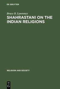 Cover image for Shahrastani on the Indian Religions