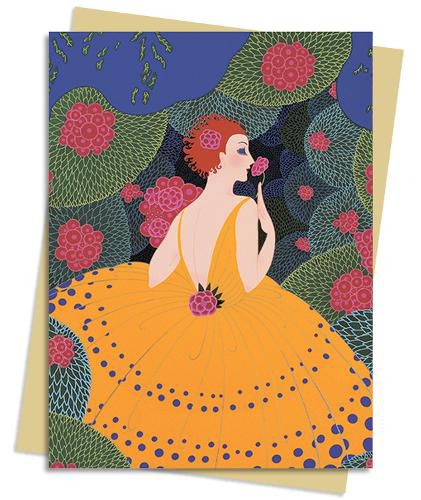 Cover image for Erte: Winter Flowers Greeting Card Pack