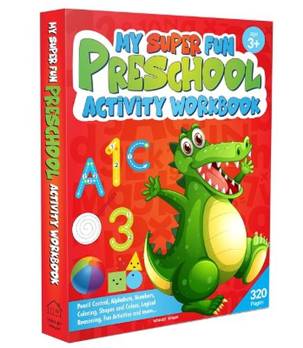 My Super Fun Preshool Activity Workbook for Children