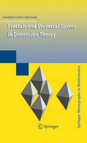 Cover image for Fractals and Universal Spaces in Dimension Theory