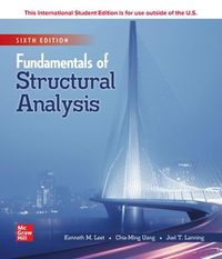 Cover image for ISE Fundamentals of Structural Analysis