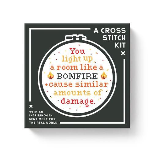 Cover image for You Light Up A Room Cross Stitch Kit