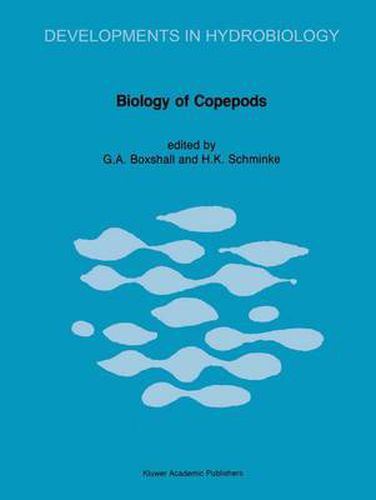 Cover image for Biology of Copepods: Proceedings of the Third International Conference on Copepoda