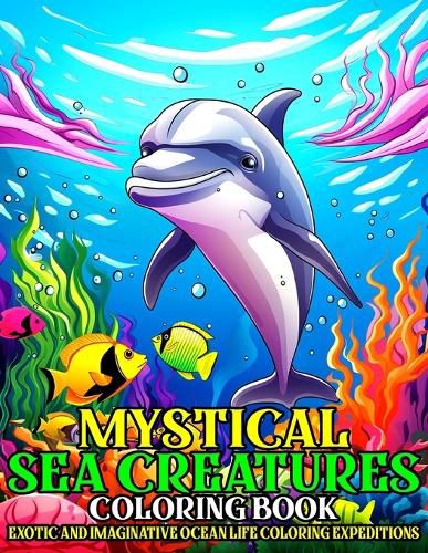 Cover image for Mystical Sea Creatures Coloring Book