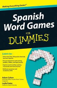 Cover image for Spanish Word Games For Dummies