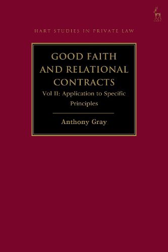 Cover image for Good Faith and Relational Contracts