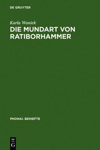 Cover image for Die Mundart von Ratiborhammer