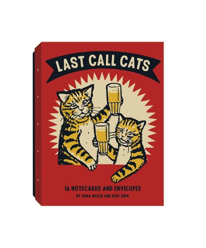 Cover image for Last Call Cats Notecards