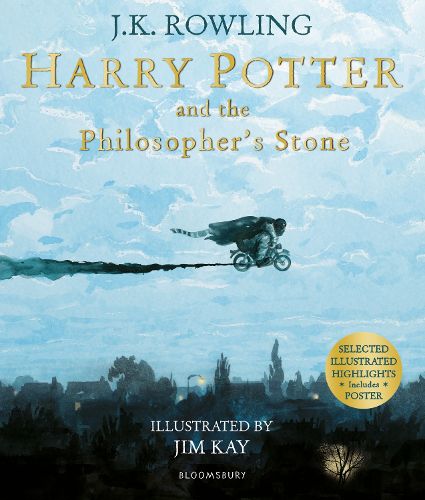 Cover image for Harry Potter and the Philosopher's Stone: Illustrated Edition