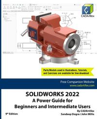 Cover image for Solidworks 2022: A Power Guide for Beginners and Intermediate Users