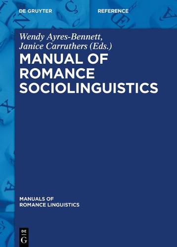 Cover image for Manual of Romance Sociolinguistics