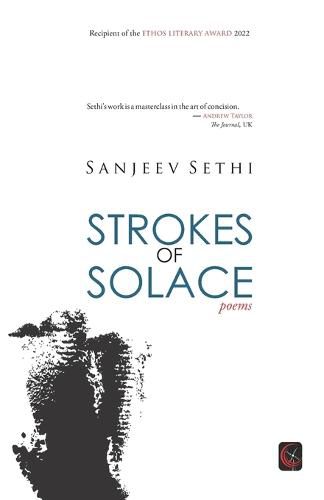 Cover image for Strokes of Solace: poems