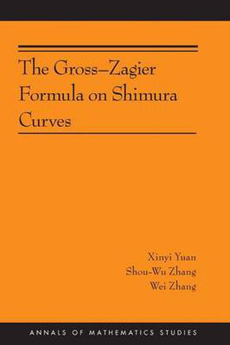 Cover image for The Gross-Zagier Formula on Shimura Curves