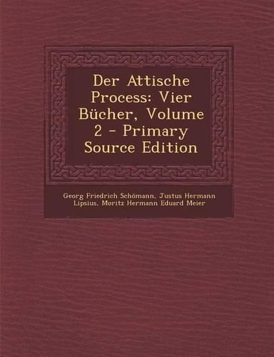 Cover image for Der Attische Process