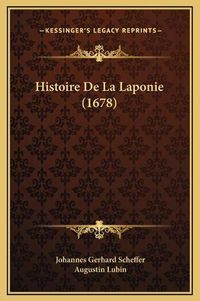 Cover image for Histoire de La Laponie (1678)