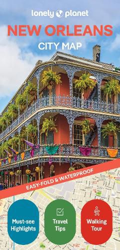 Cover image for Lonely Planet New Orleans City Map