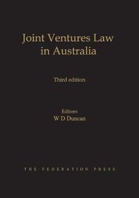 Cover image for Joint Ventures Law in Australia