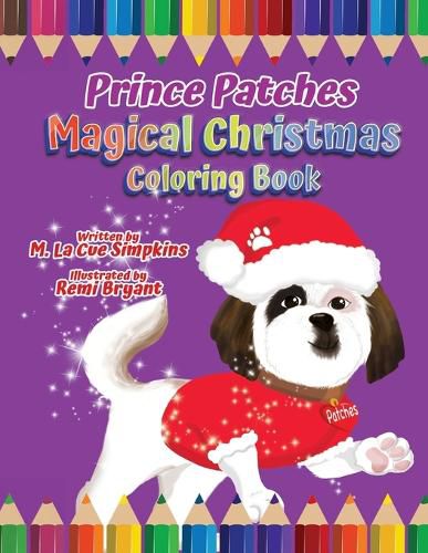 Cover image for Prince Patches Magical Christmas Coloring Book