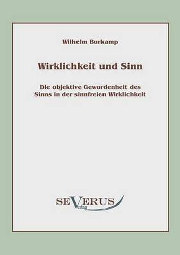 Cover image for Wirklichkeit und Sinn: Die objektive Gewordenheit des Sinns in der sinnfreien Wirklichkeit