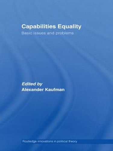 Capabilities Equality: Basic Issues and Problems