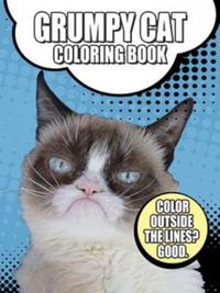 Cover image for Grumpy Cat Coloring Book