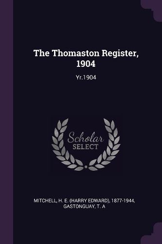 Cover image for The Thomaston Register, 1904