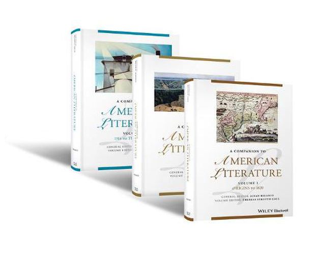 Cover image for A Companion to American Literature: 3 Volume Set