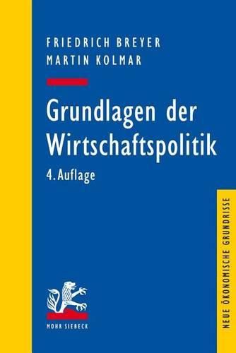 Cover image for Grundlagen der Wirtschaftspolitik