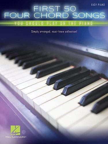 Cover image for First 50 4-Chord Songs You Should Play on the Pian