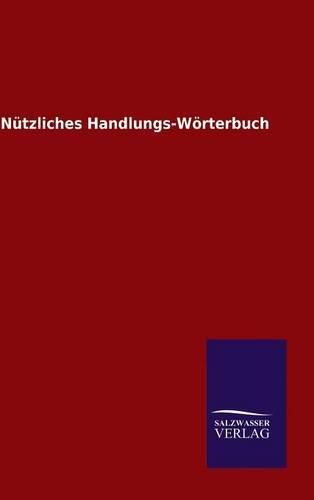 Cover image for Nutzliches Handlungs-Woerterbuch