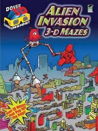 Cover image for Alien Invasion: 3-D Mazes