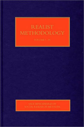 Cover image for Realist Methodology