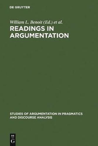 Readings in Argumentation