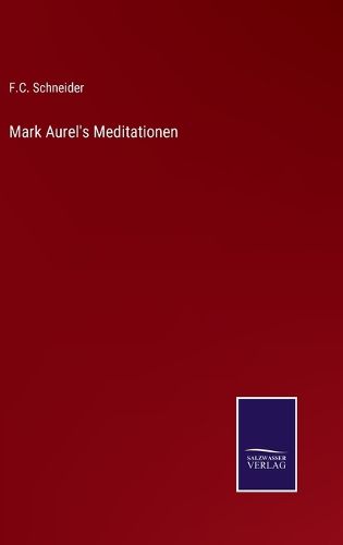 Cover image for Mark Aurel's Meditationen