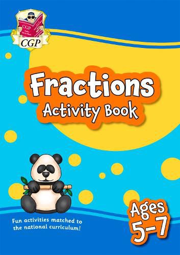 Cover image for Fractions Activity Book for Ages 5-7