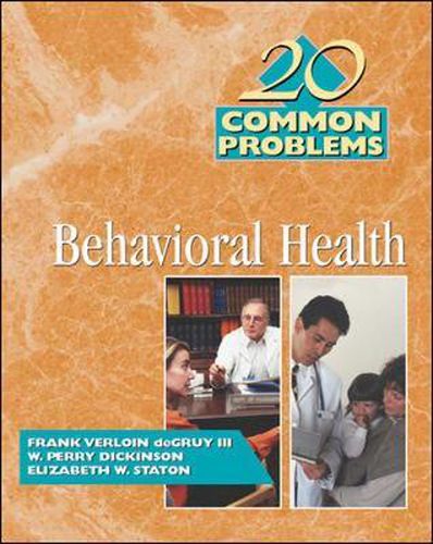 Cover image for 20 Common Problems in Behavioral Health