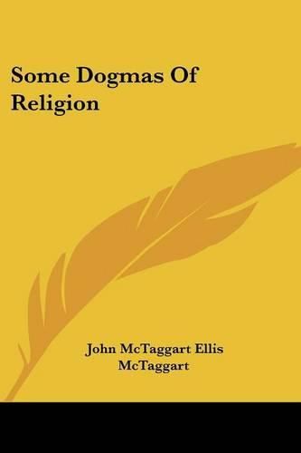 Cover image for Some Dogmas of Religion