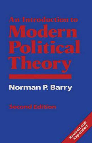 Cover image for An Introduction to Modern Political Theory