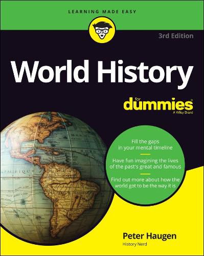 Cover image for World History For Dummies, 3rd Edition